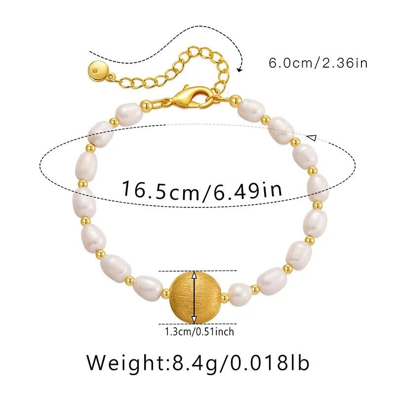 Wholesale 2PCS Freshwater pearl bracelet