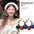 Wholesale long colorful pompom earrings