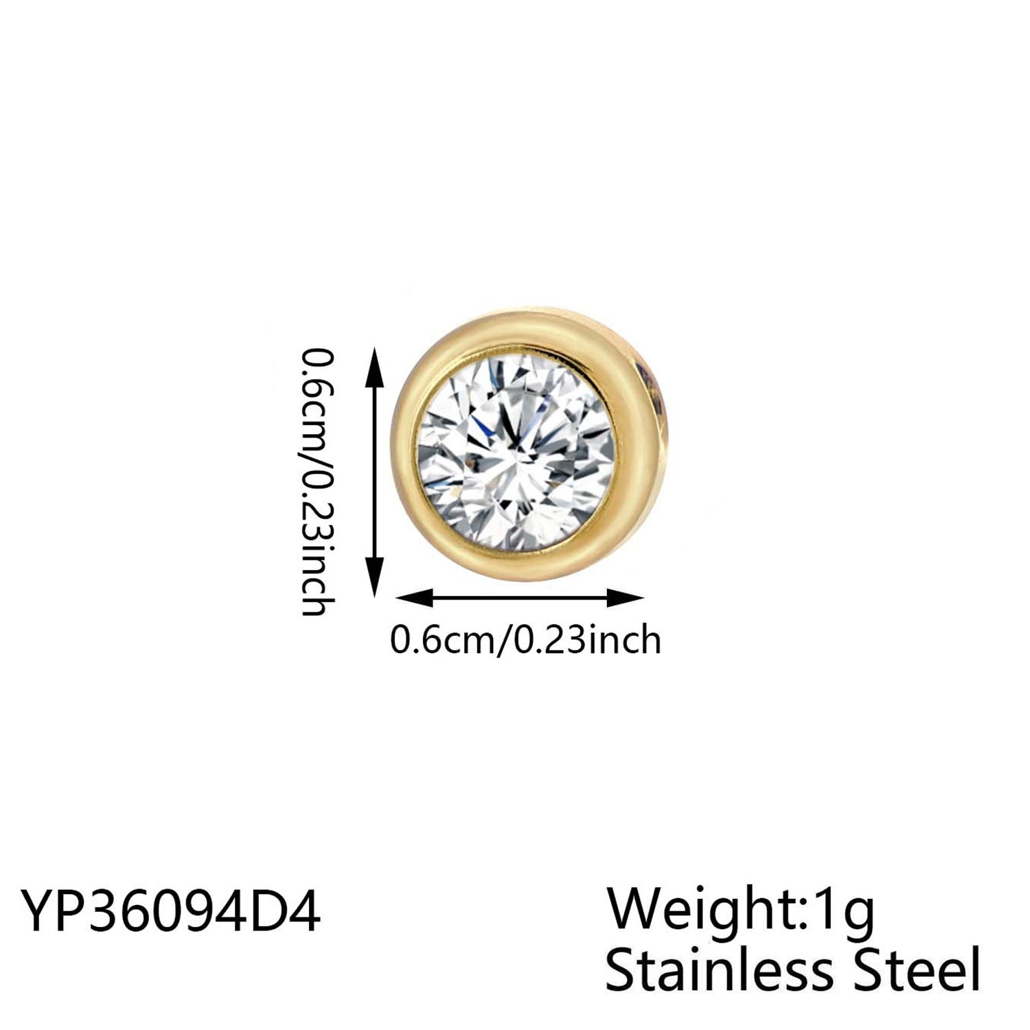 Wholesale  Stainless Steel Jewelry Accessories Inlaid with Rhinestone Necklace Bracelet Accessories