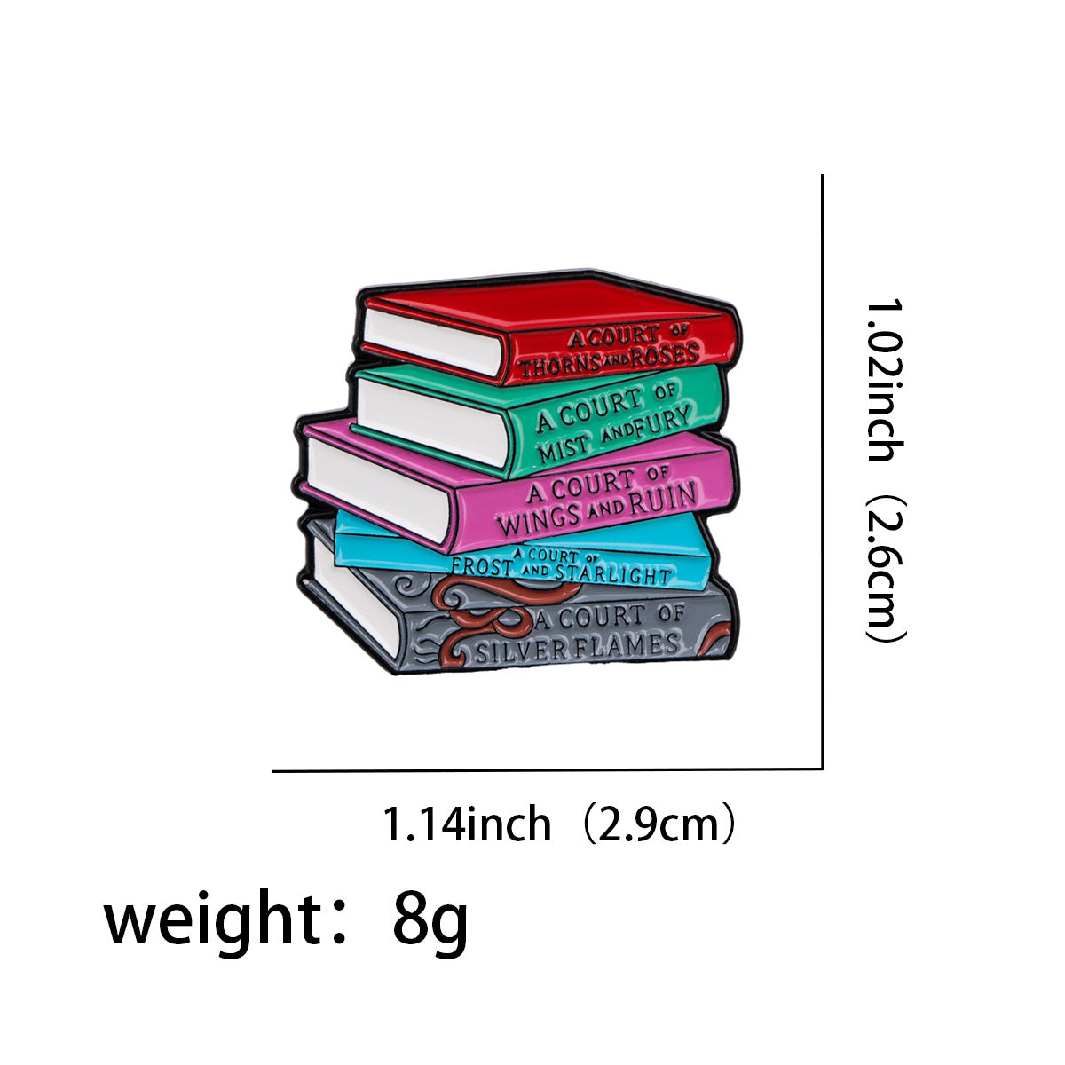 Wholesale Book Quotations Brooch