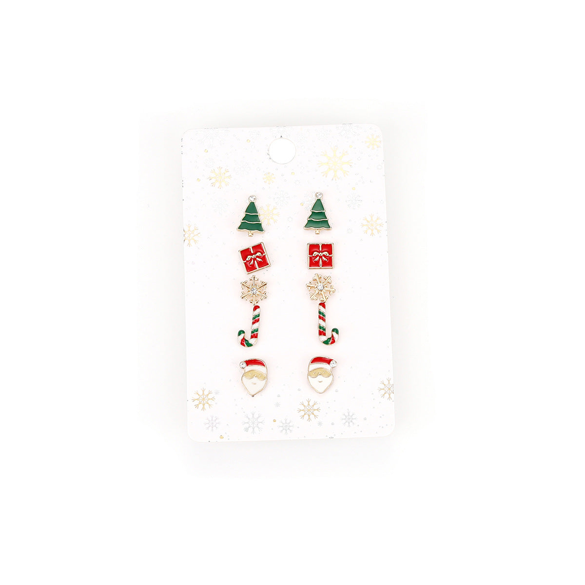 Wholesale Cute Cartoon Christmas Alloy Earrings ACC-ES-Yiran001