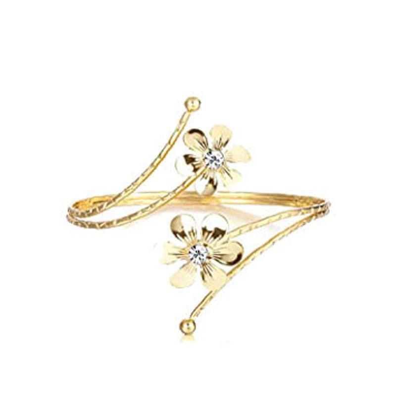 Wholesale  Personality Street Shooting Leaf Arm Ring Retro Musical Note Multi-Layer Bracelet
