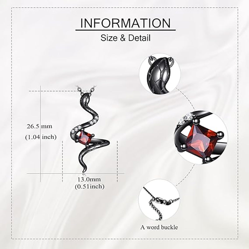 Wholesale Fashionable diamond snake necklace