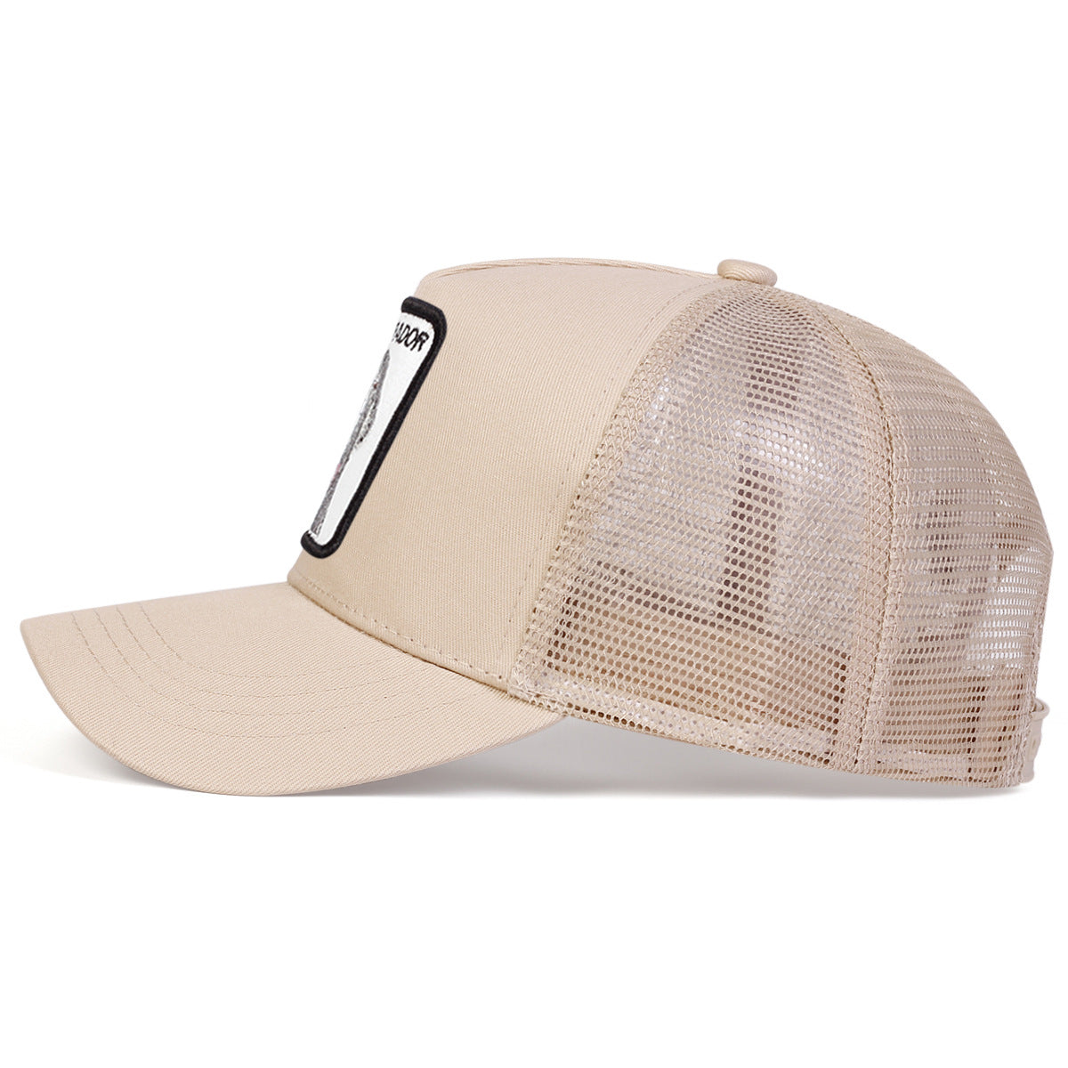 Wholesale  Animal Baseball Cap  Embroidery Trucker Black Panther Cock Wolf Hat