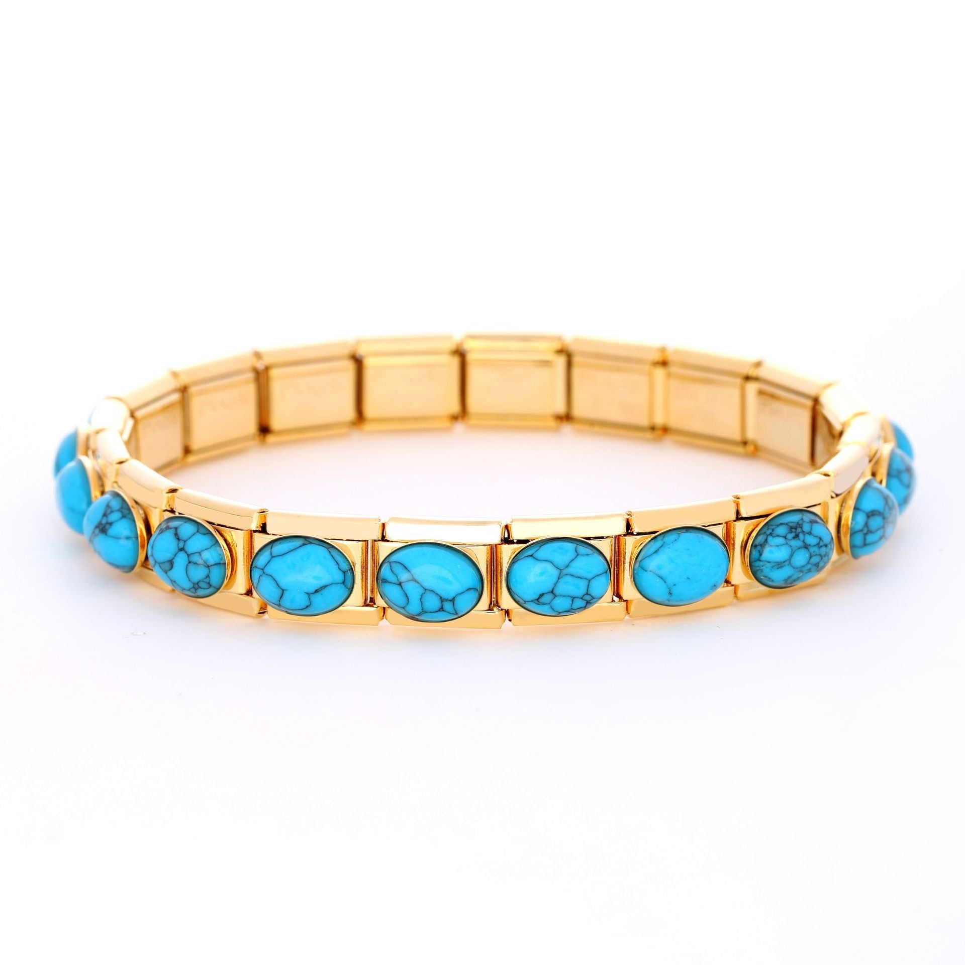 Wholesale Italian Charm Bracelet 9mm DIY Splicing Removable Stainless Steel Big Gem Composable Bracelet ACC-BT-XY050