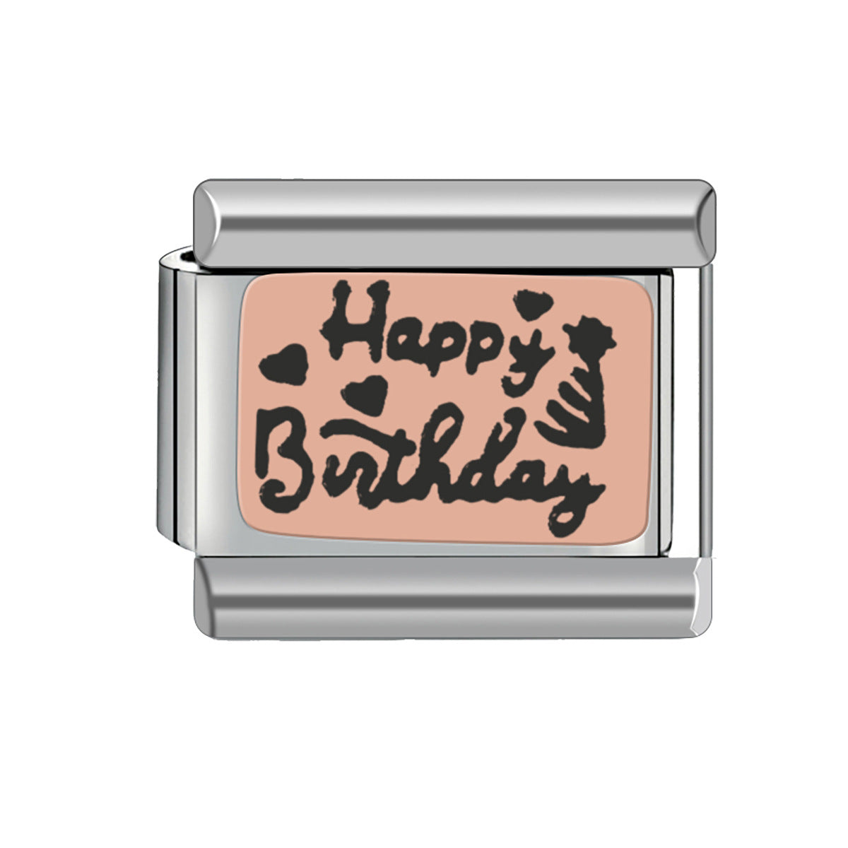 Wholesale Italian Charm Bracelet Stainless Steel Bracelet 9mm DIY Pattern Free Stitching Detachable Composable Bracelet ACC-BT-JL013