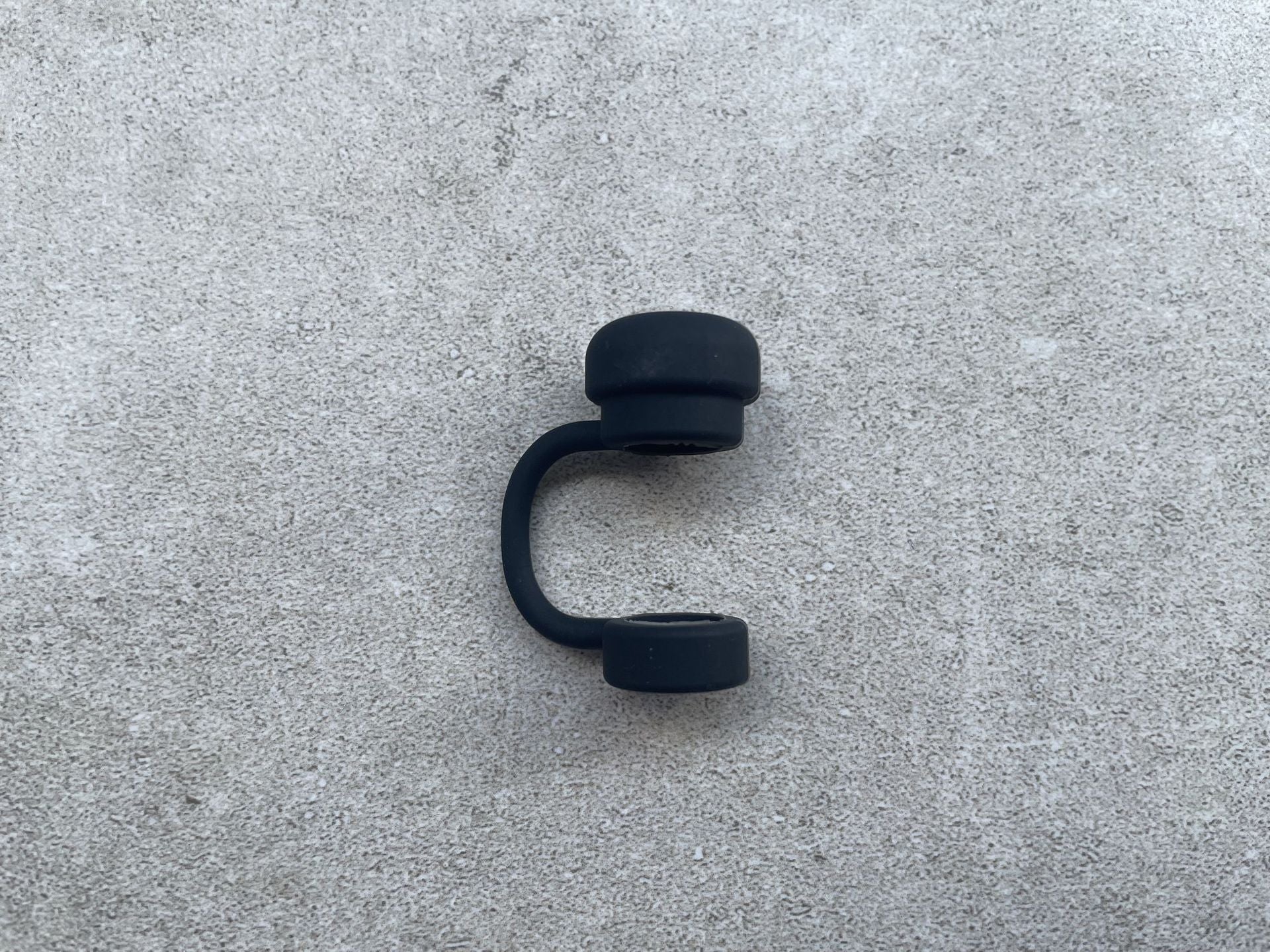 Wholesale Random 100pcs 10mm PVC Soft Straw Tube Cap