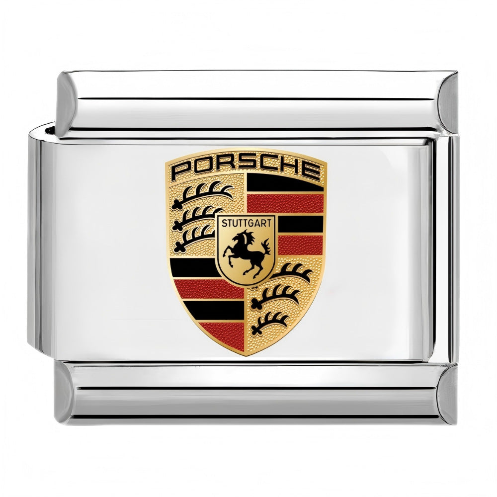 Wholesale 10pcs Italian Charm Bracelet 9mm DIY Splicing Car Logo Heart Moon Stainless Steel Composable Bracelet