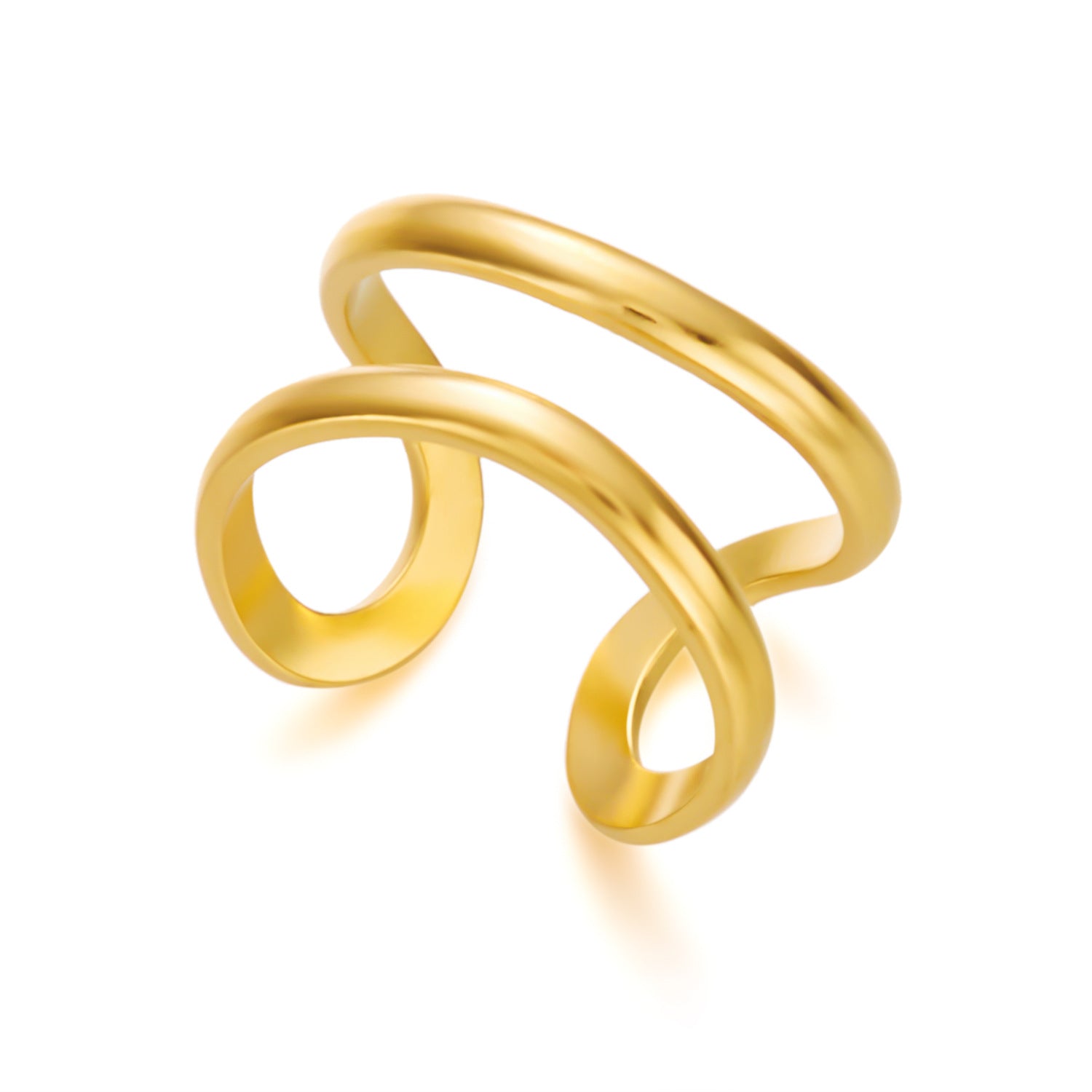 Wholesale Starfish Flower  Stainless Steel Ring