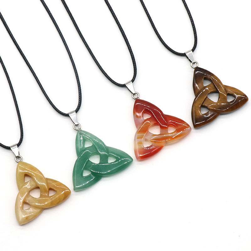 Wholesale Hollow Triangle Shape Pendant ACC-PT-KeSuo008