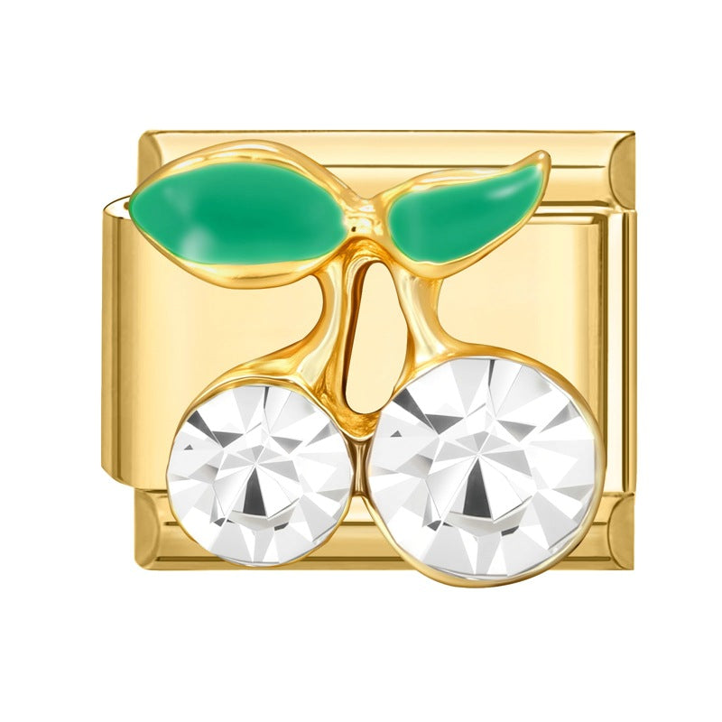 Wholesale Italian Charm Bracelet 9mm DIY Splicing Cute Creative Stainless Steel Composable Bracelet