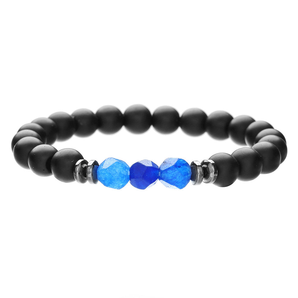 Bracciale con perline di legno turchese semplice all'ingrosso Bracciale con guscio di noce con perline di alta qualità