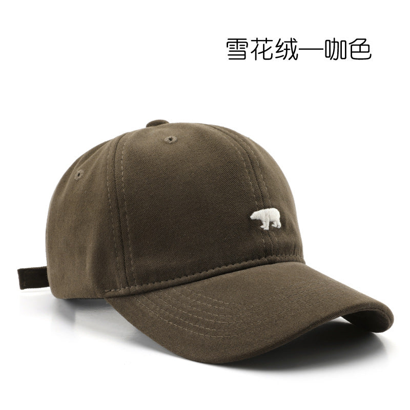 Wholesale Polar Bear Embroidered Baseball Cap Hat ACC-HT-TuL001