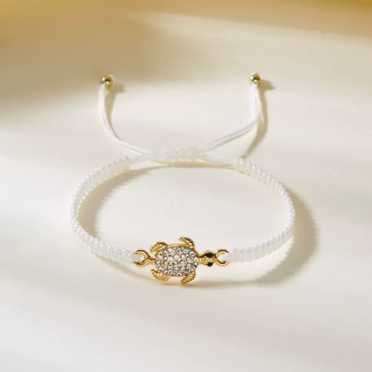 Wholesale Women S Beach Surf Woven Rope Bracelet With Sea Turtle Shell Charms Everyday Jewelry Accessory Travel Gift
