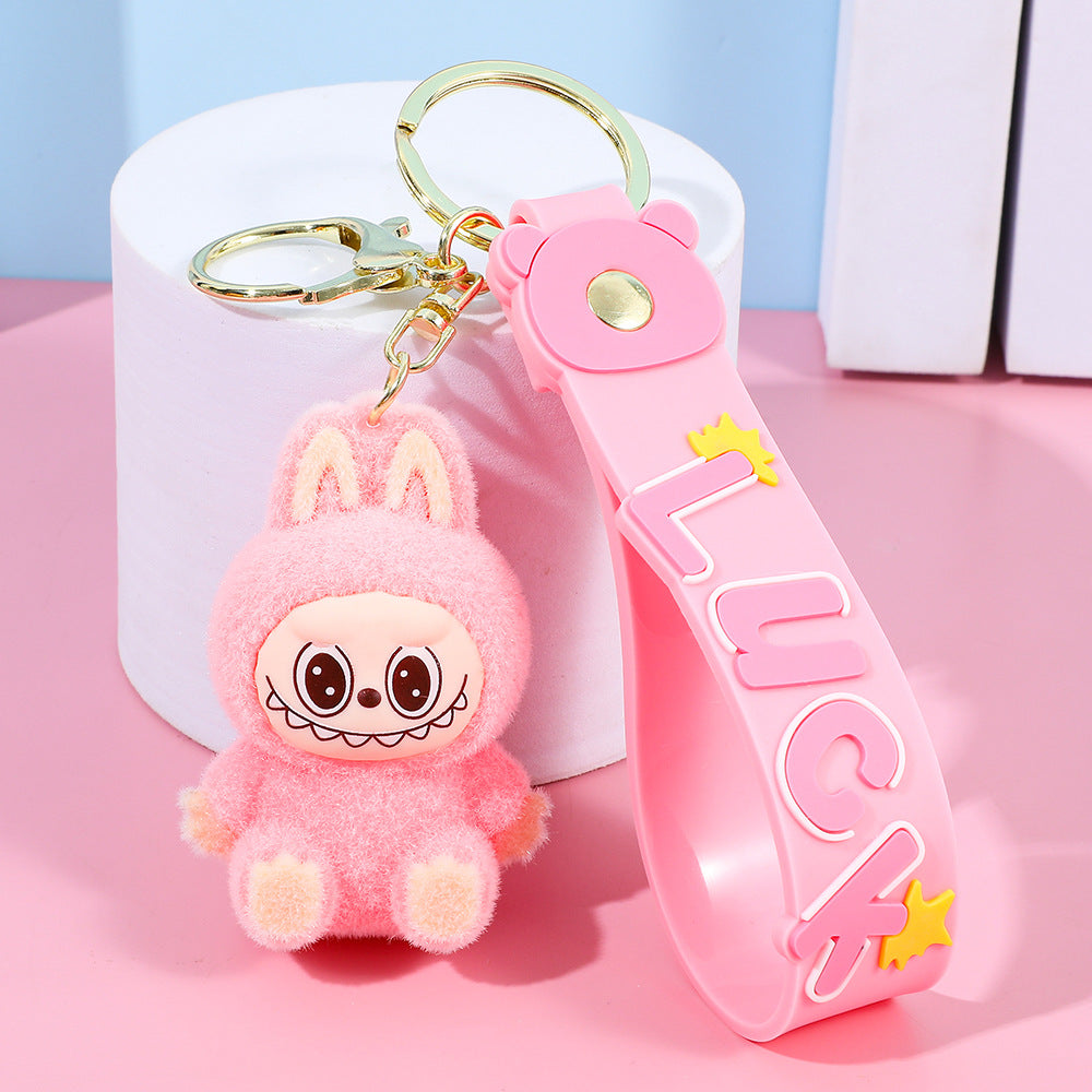 Wholesale Cute cartoon silicone keychain ACCVIP