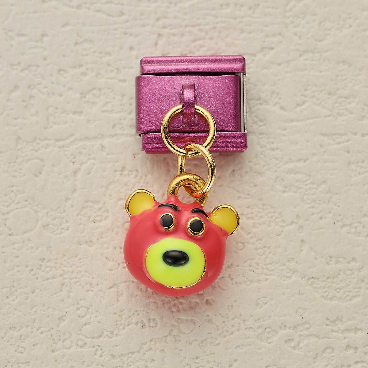 Wholesale 10pcs Italian Charm Bracelet 9mm DIY Splicing Puppy Penguin Panda Stainless Steel Composable Bracelet