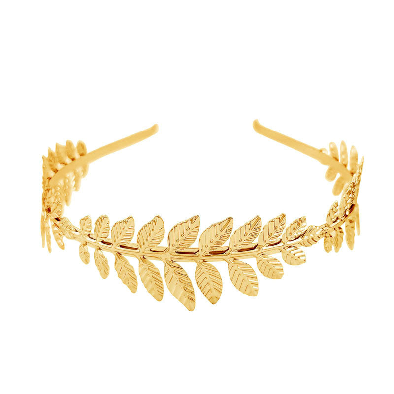 Wholesale  personality temperament leaf head hoop leaf bracelet tassel arm ring