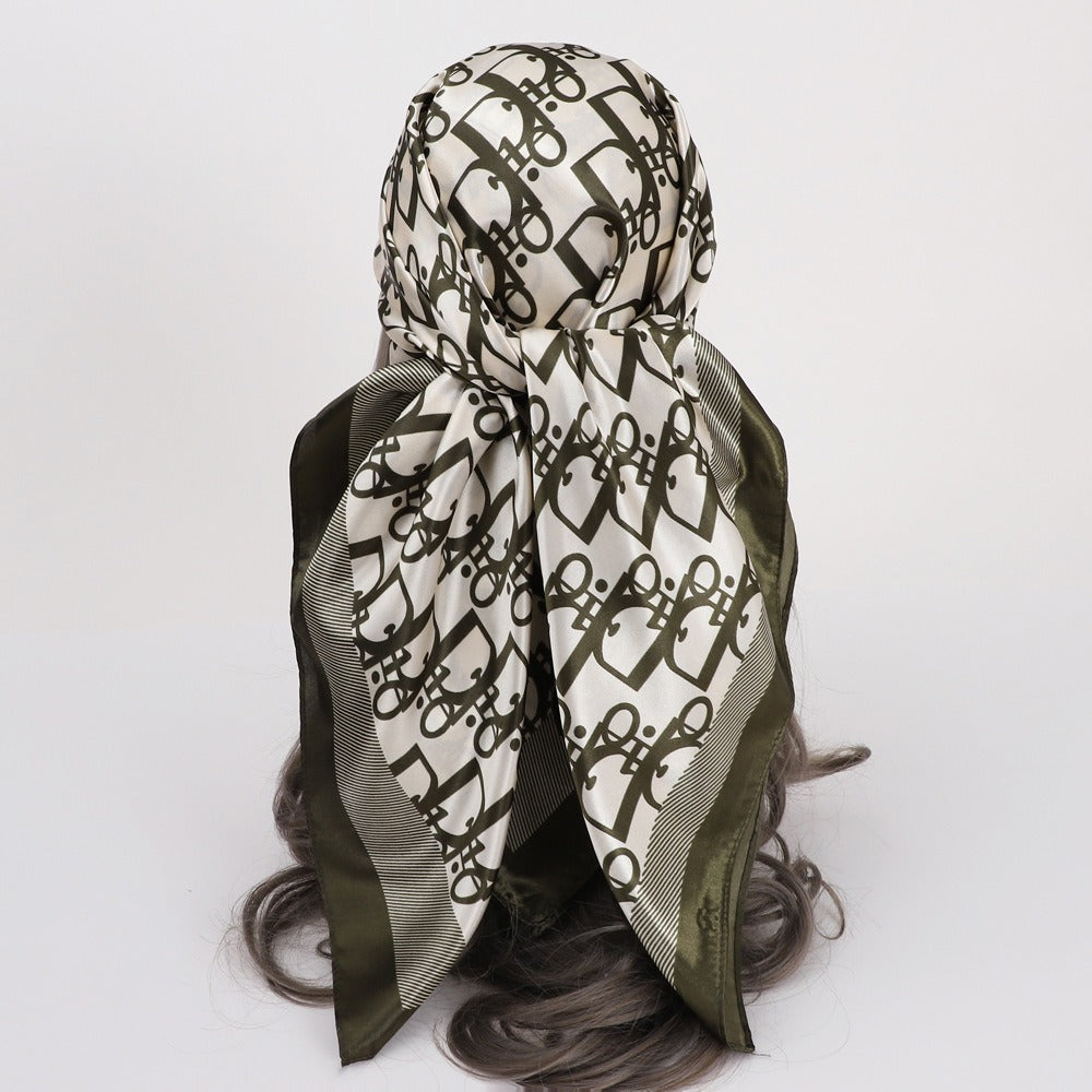 Wholesale 90* 90CM square scarf silk scarf