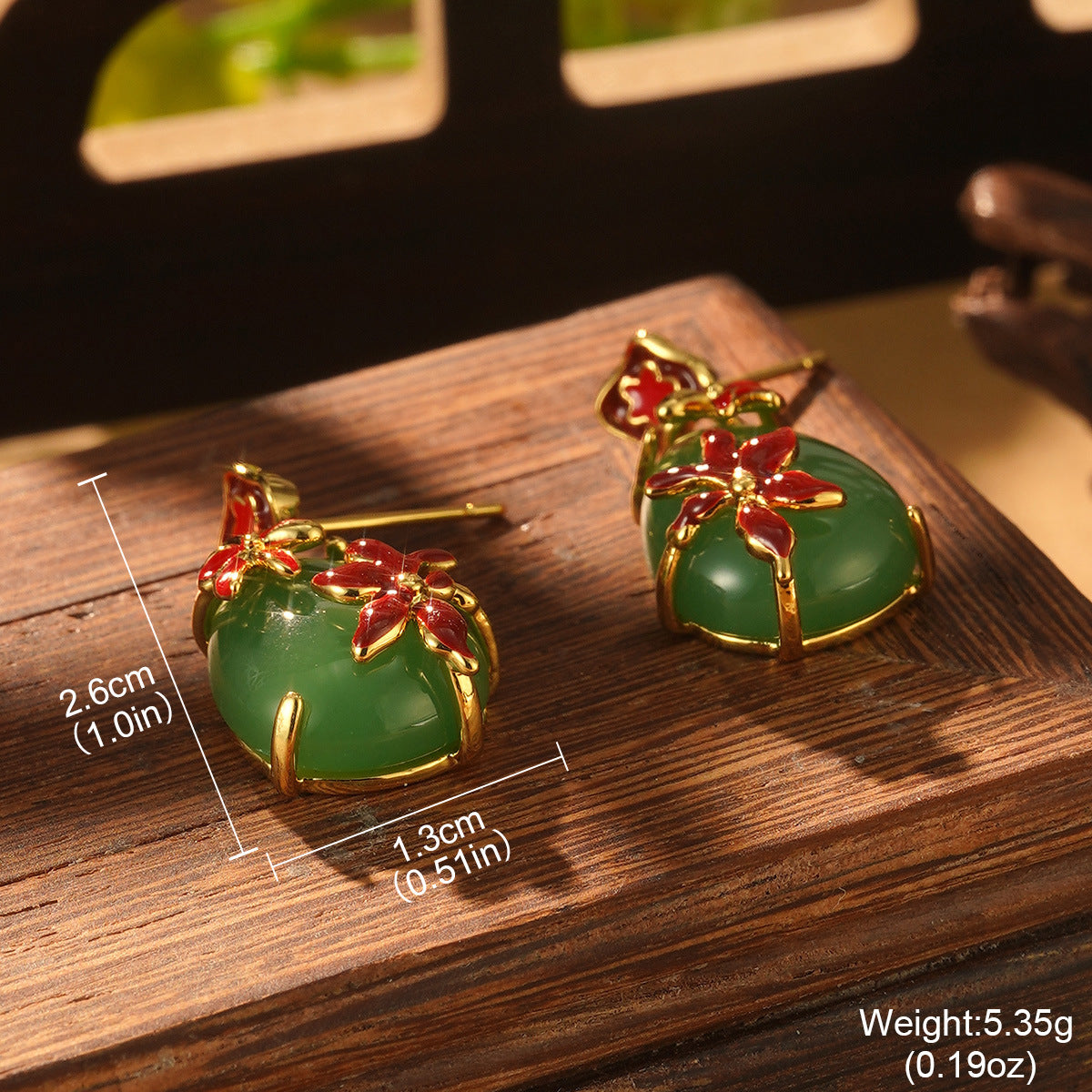 Wholesale Butterfly Pattern Pearl Drop Oil Gradient Flower Necklace Ring Earring Set