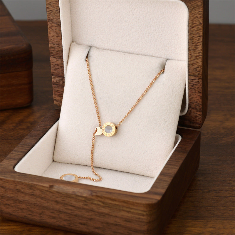 Wholesale Titanium Steel Necklace Women ACC-NE-Quanx008