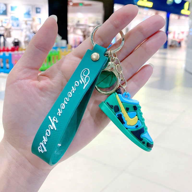 Wholesale Cartoon PVC Soft Basketball Keychain ACCVIP-KC-GongZ026