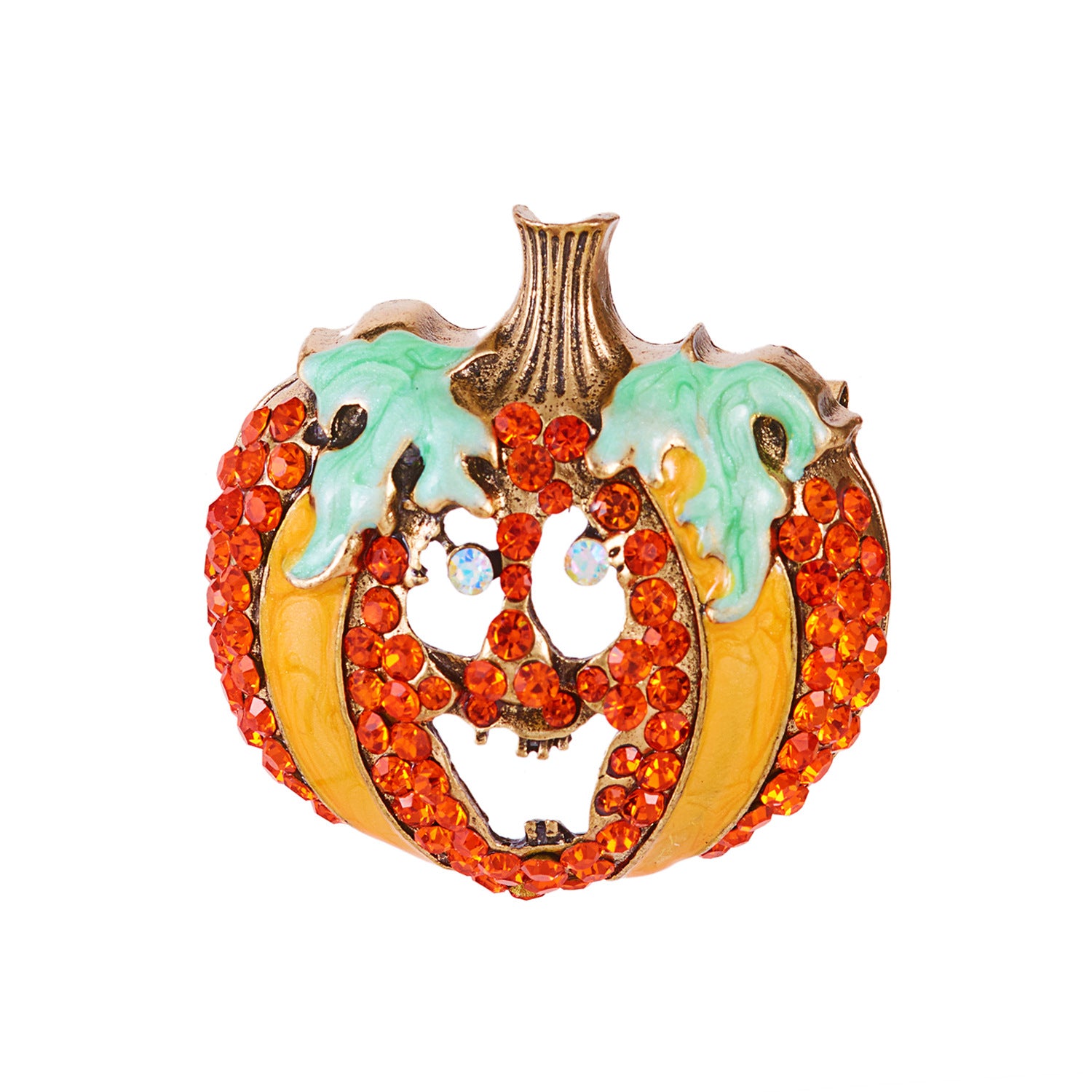 Wholesale  witch hat demon pumpkin brooch
