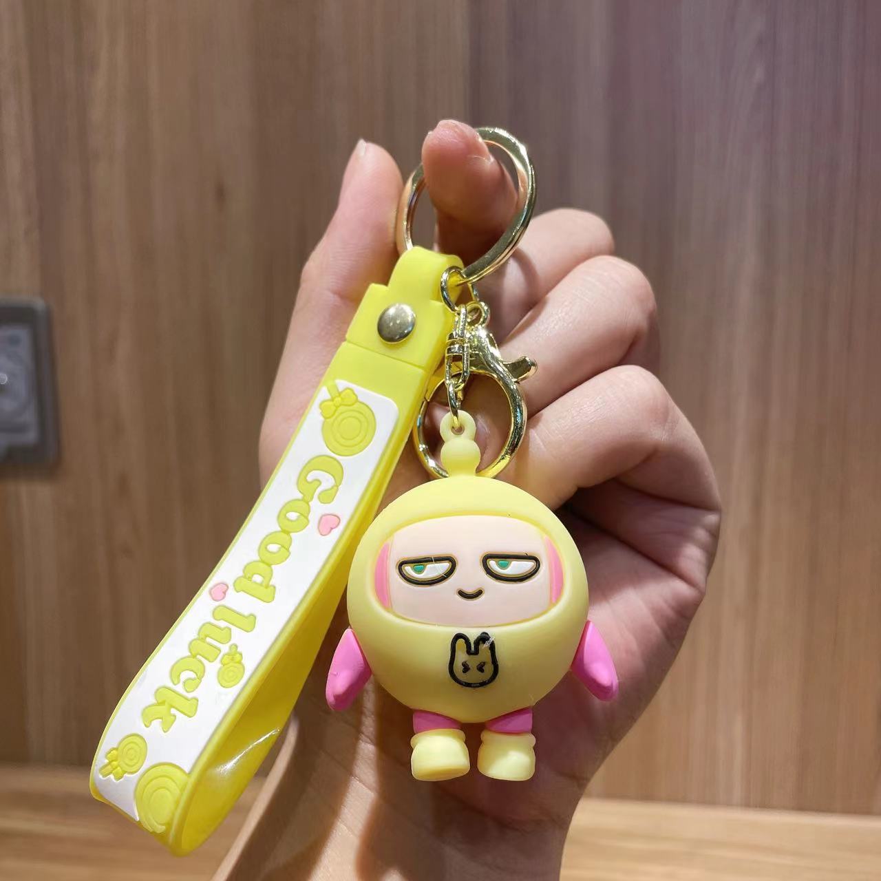 Wholesale Cartoon Cute Silicone Keychains ACC-KC-Qichu006