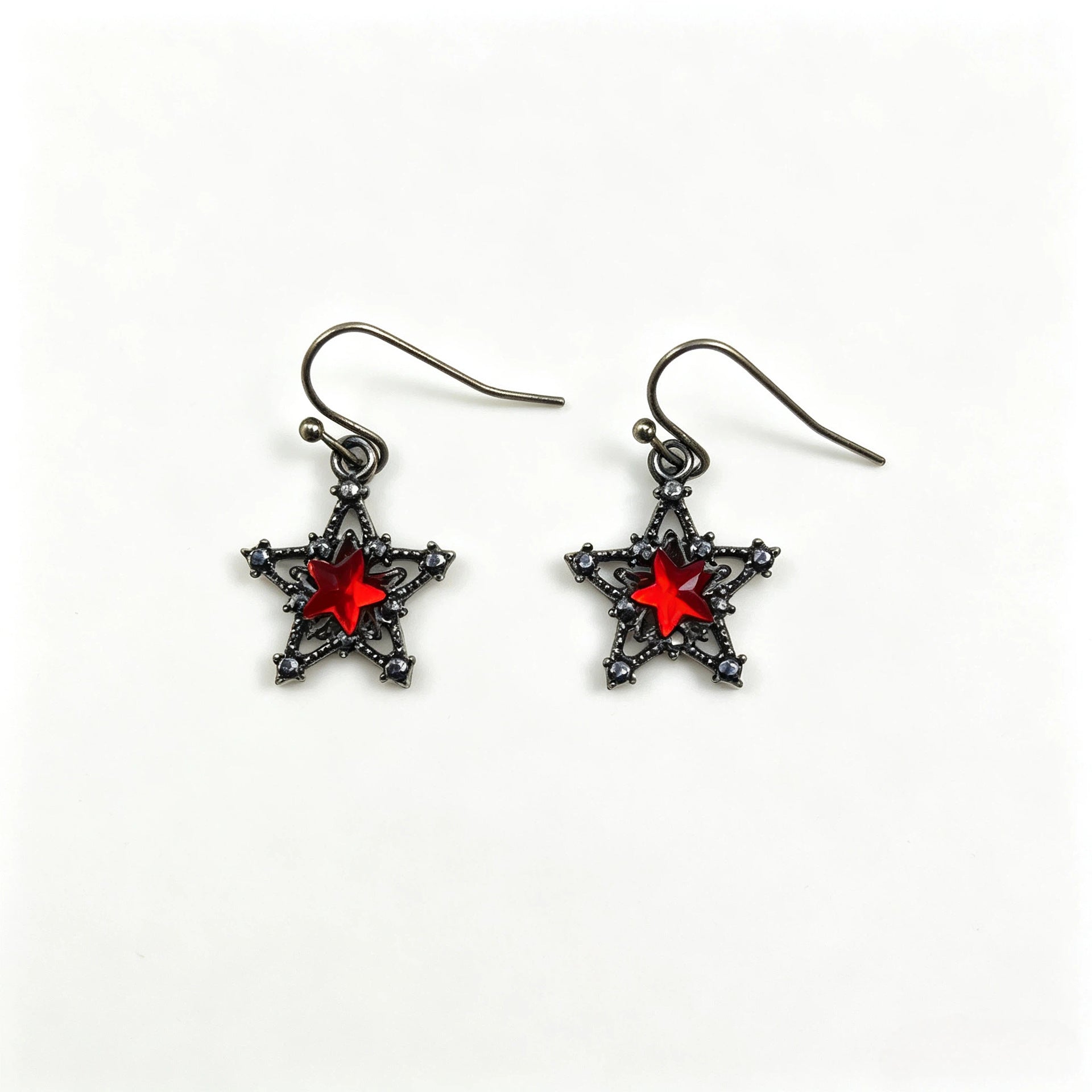Wholesale Zinc Alloy Electroplated Gothic  Necklace Earrings Set Trendy Jewelry Accessory Gift Boutique Resale