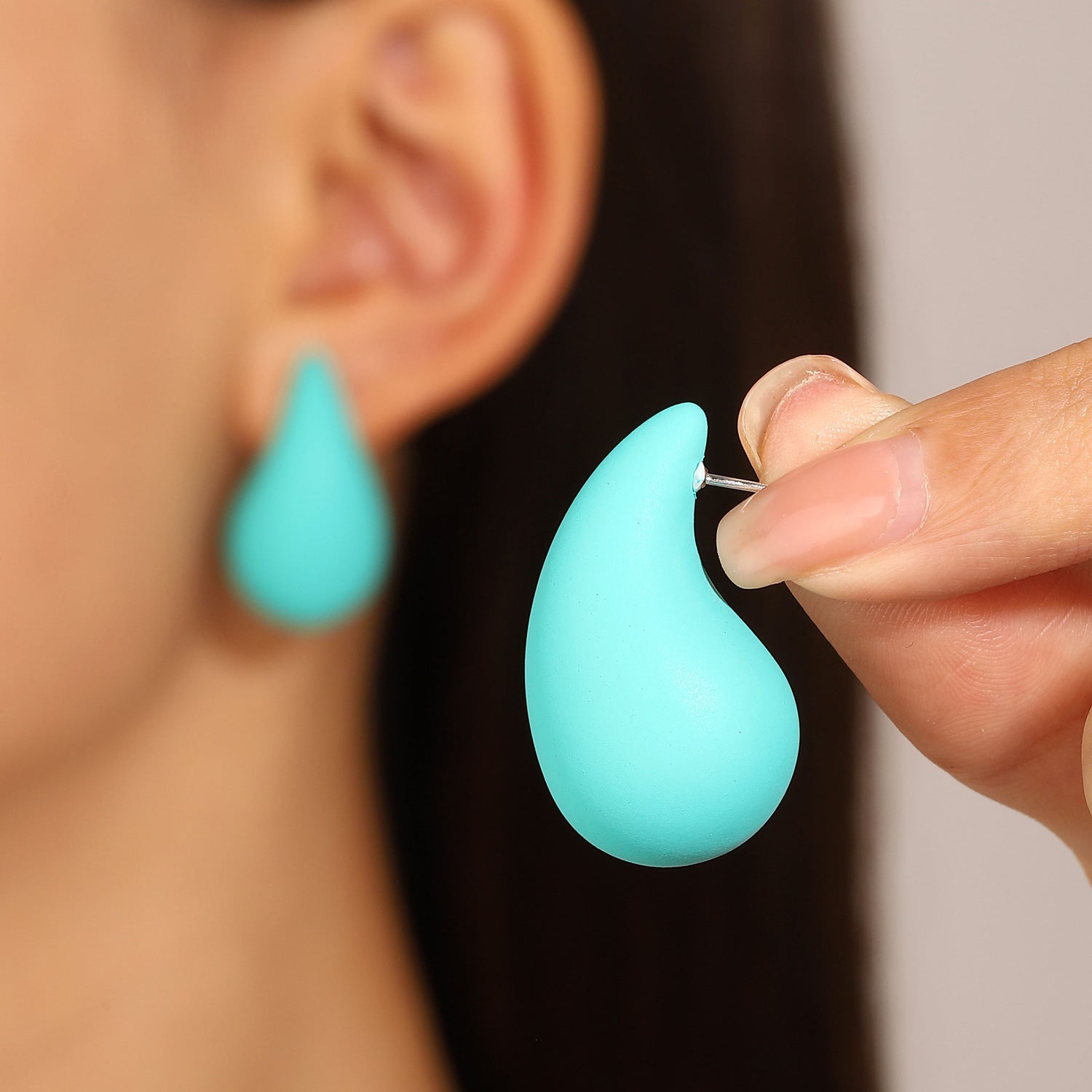 Wholesale Vintage Comma Teardrop Punk Style Earrings ACC-ES-MY015
