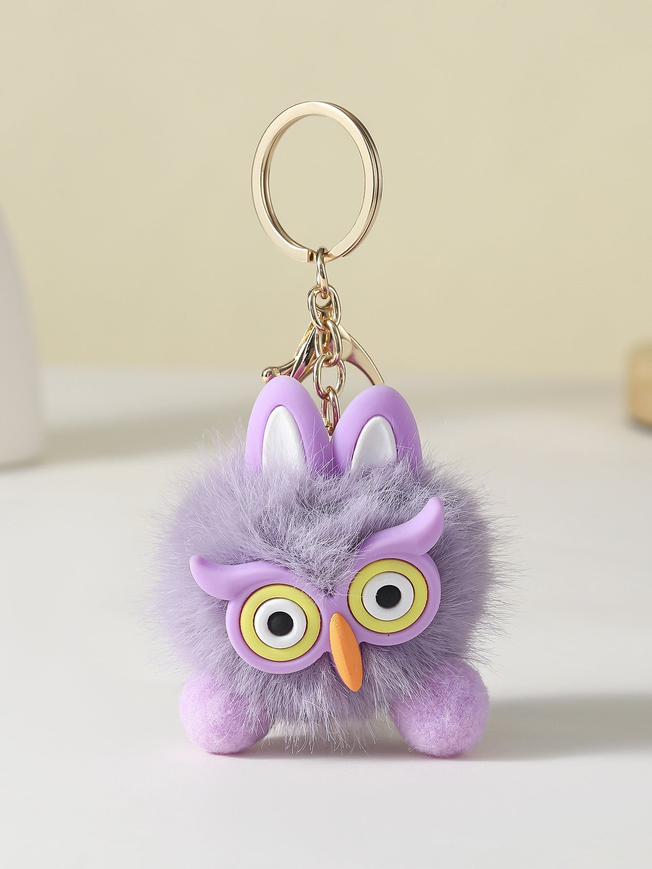 Wholesale Cartoon Plush Owl Keychain Creative Keychain Cute Keychain ACC-KC-RongR022
