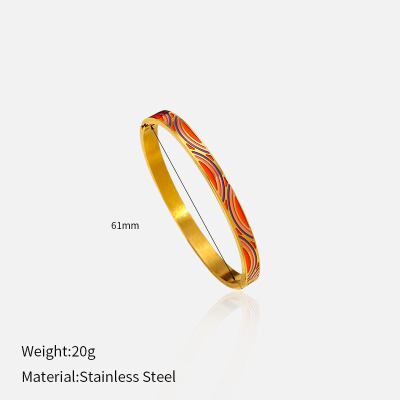 Wholesale  high-end buckle stainless steel bracelet