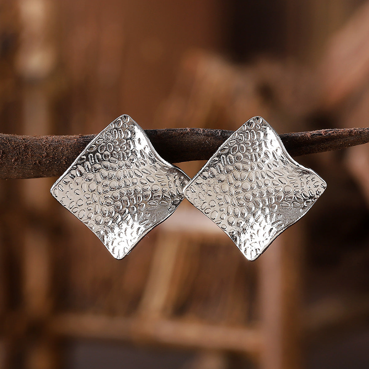 Wholesale High-grade texture irregular earrings