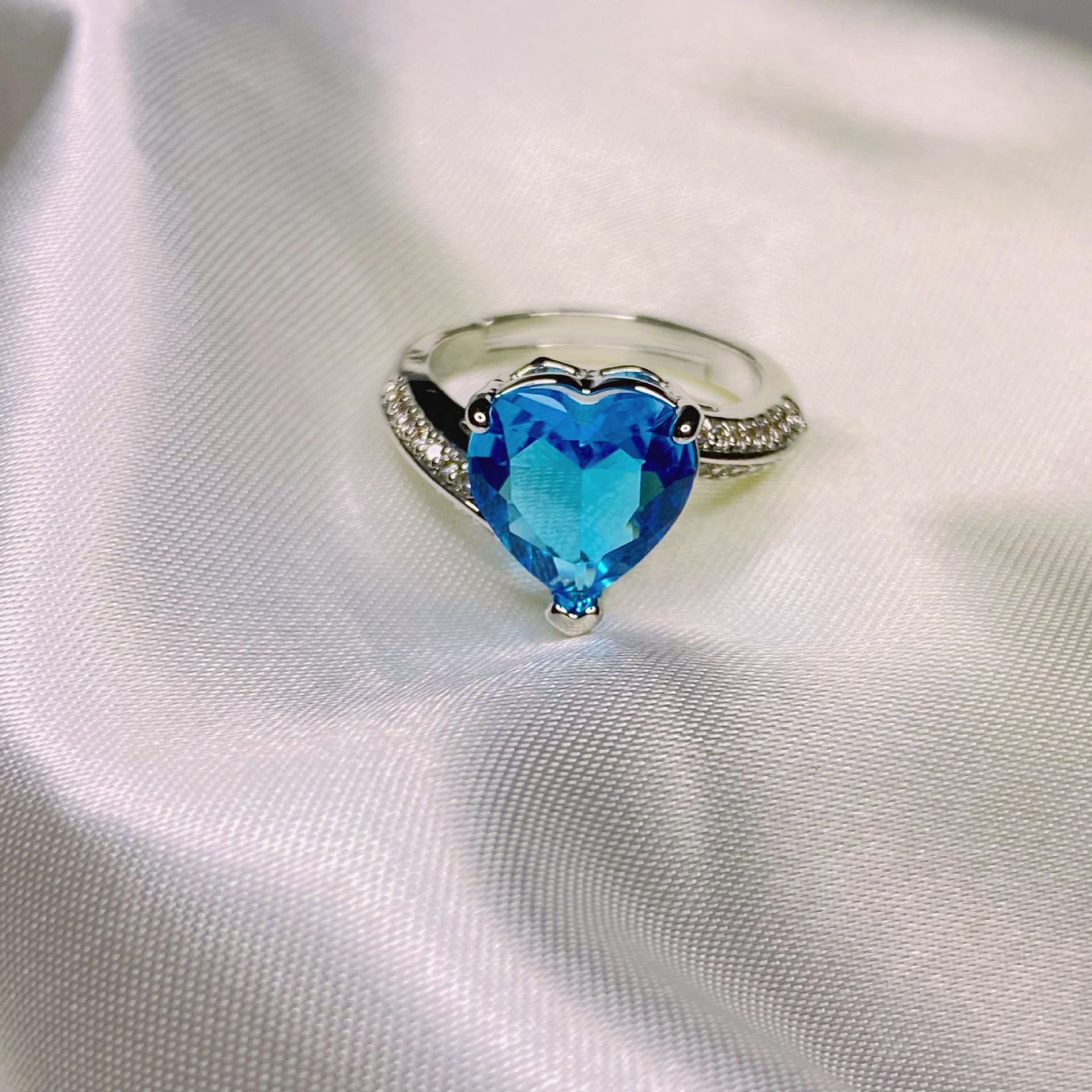 Wholesale Small Pearl Stretchable Adjustable Soft Chain Ring ACC-RS-Hanxi001