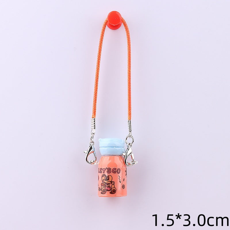 Wholesale Cute cartoon mini kettle thermos cup doll accessories