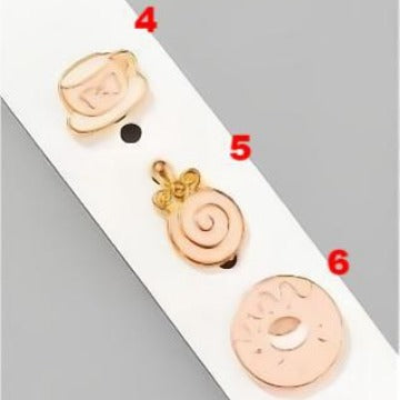 Wholesale Astronaut Bear Decorative Cartoon Pins Suitable for Smartwatch Silicone Strap Accessories Factory In-Stock Dropshipping