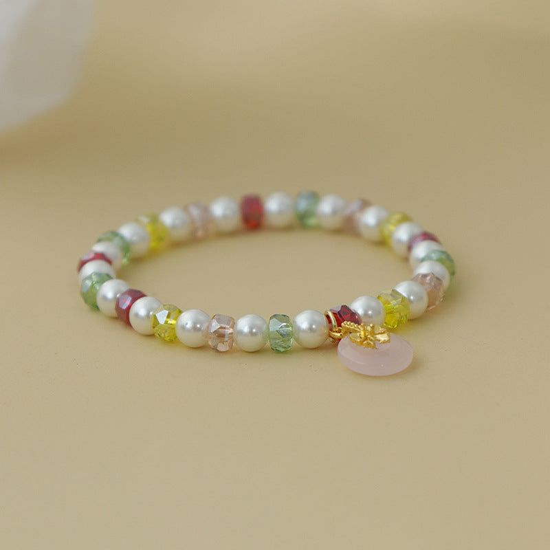 Wholesale Freshwater Pearl Colorfulful Bracelet