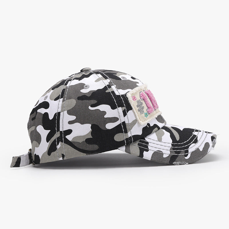 Wholesale Camouflage Soft Top MOM Baseball Cap Hat Mother's Day ACC-HT-MiAC003