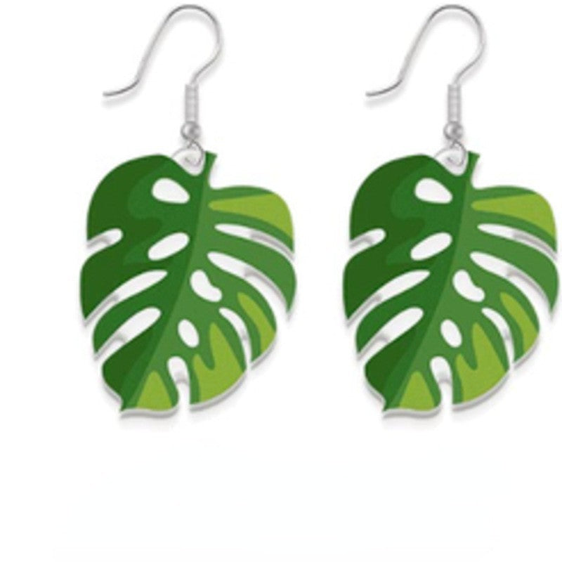 Wholesale Summer Tropical Fruit Acrylic Earrings — Refreshing Style for Hawaiian Luau &  Hula Parties