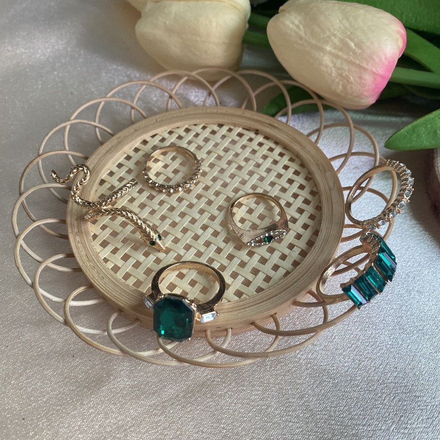 Wholesale  Green Diamond Snake Ring