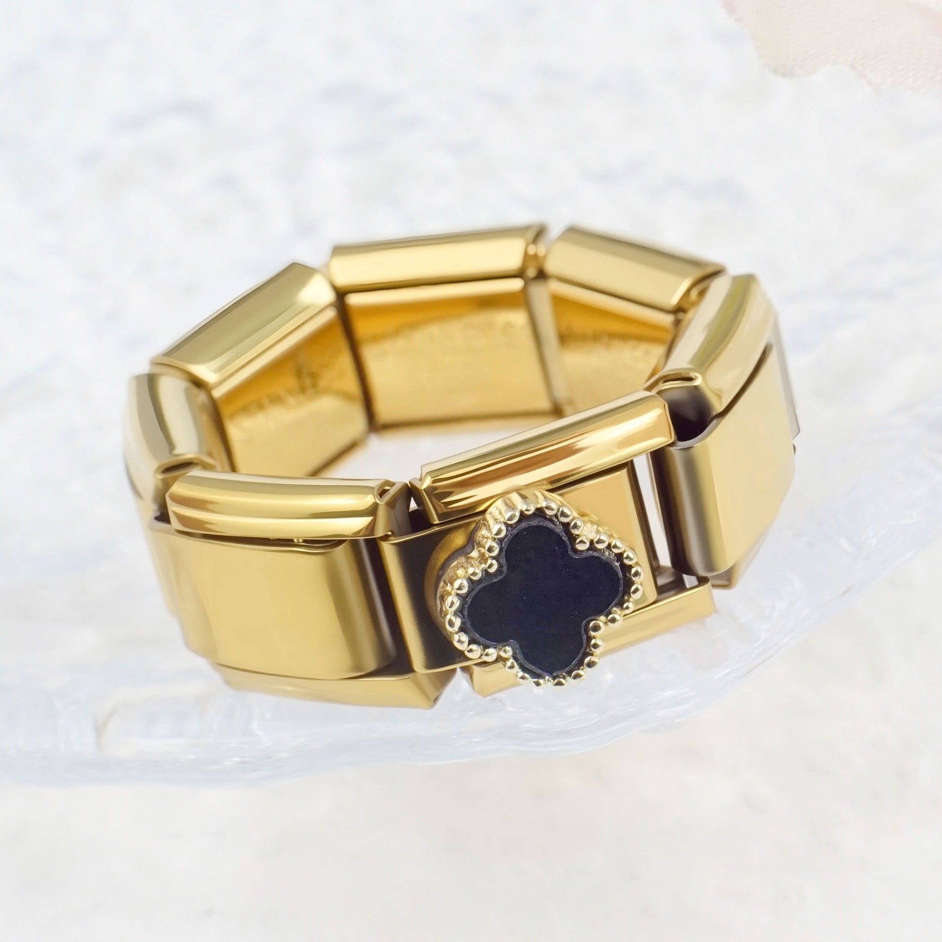 Wholesale Italian Module Bracelet DIY Elastic Ring Free Splicing Assembly Chain Italy Charms