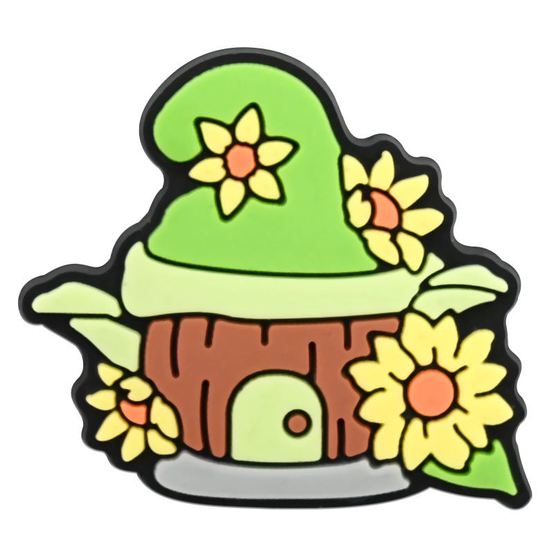 Wholesale Random 100pcs Cartoon Goblin Series Shoes Accessories Shoes Charms