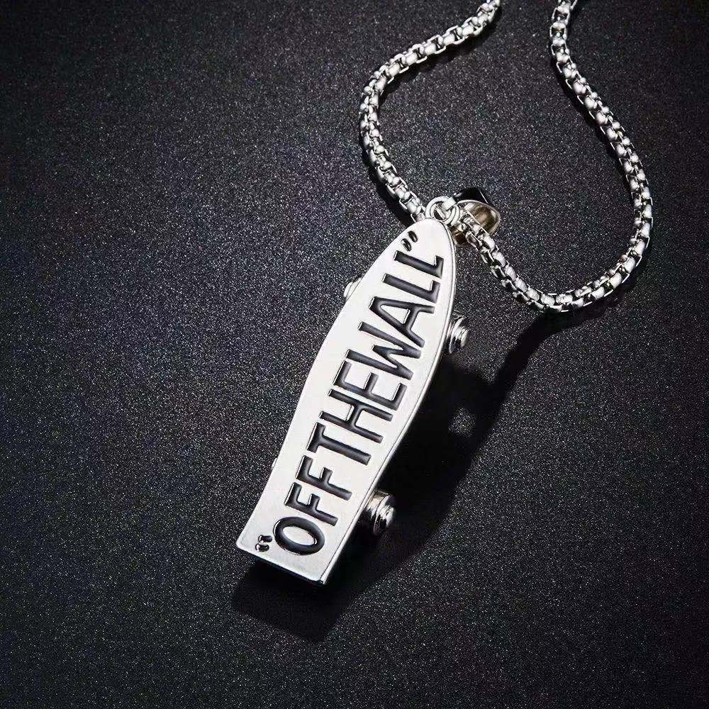 Wholesale Minimalist Letter Pendant Necklace for Hip Hop Street Fashion