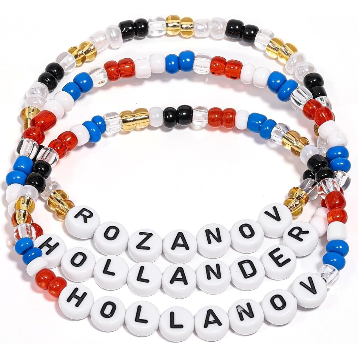 Wholesale Layered Bracelet Set Friendship bracelet beaded letter bangle gift ball clothing accessories