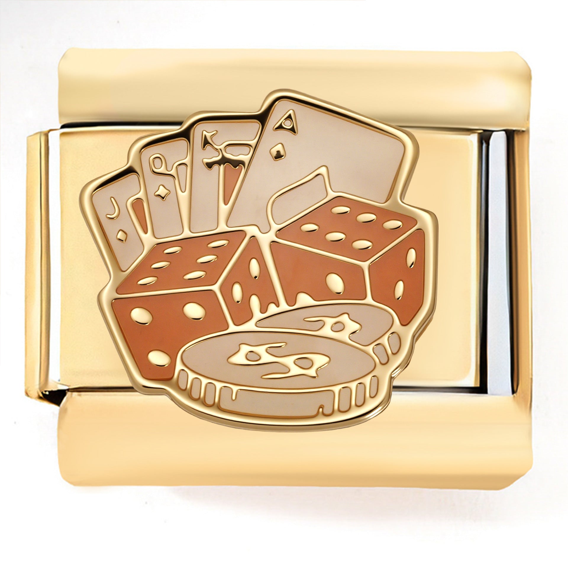 Wholesale  Italian Charm Bracelet 9mm DIY Bumblebee   Creative Stainless Steel Composable Bracelet