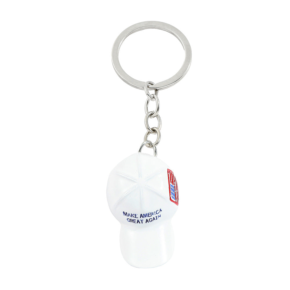 Wholesale Hip-hop Baseball Cap Keychain