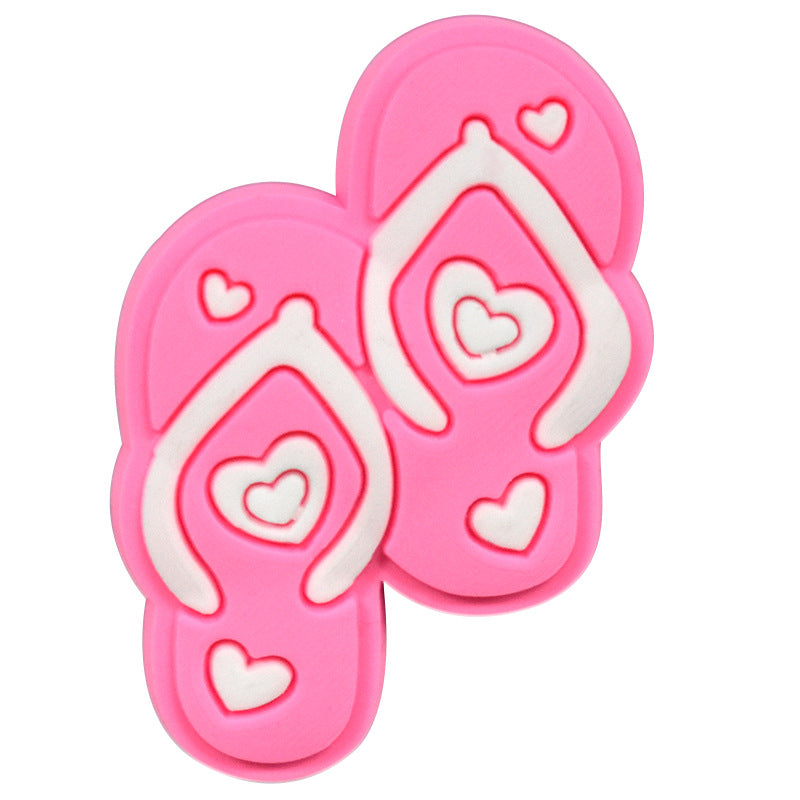 Wholesale Random 100pcs Girls Cute Shoes Flowers Shoes Charms ACC-SC-RYY042