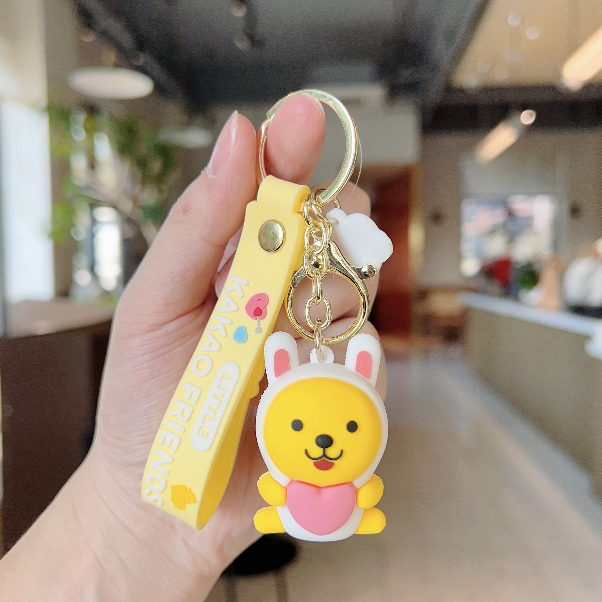 Wholesale Cartoon Cute PVC Keychain ACC-KC-WenChuan005