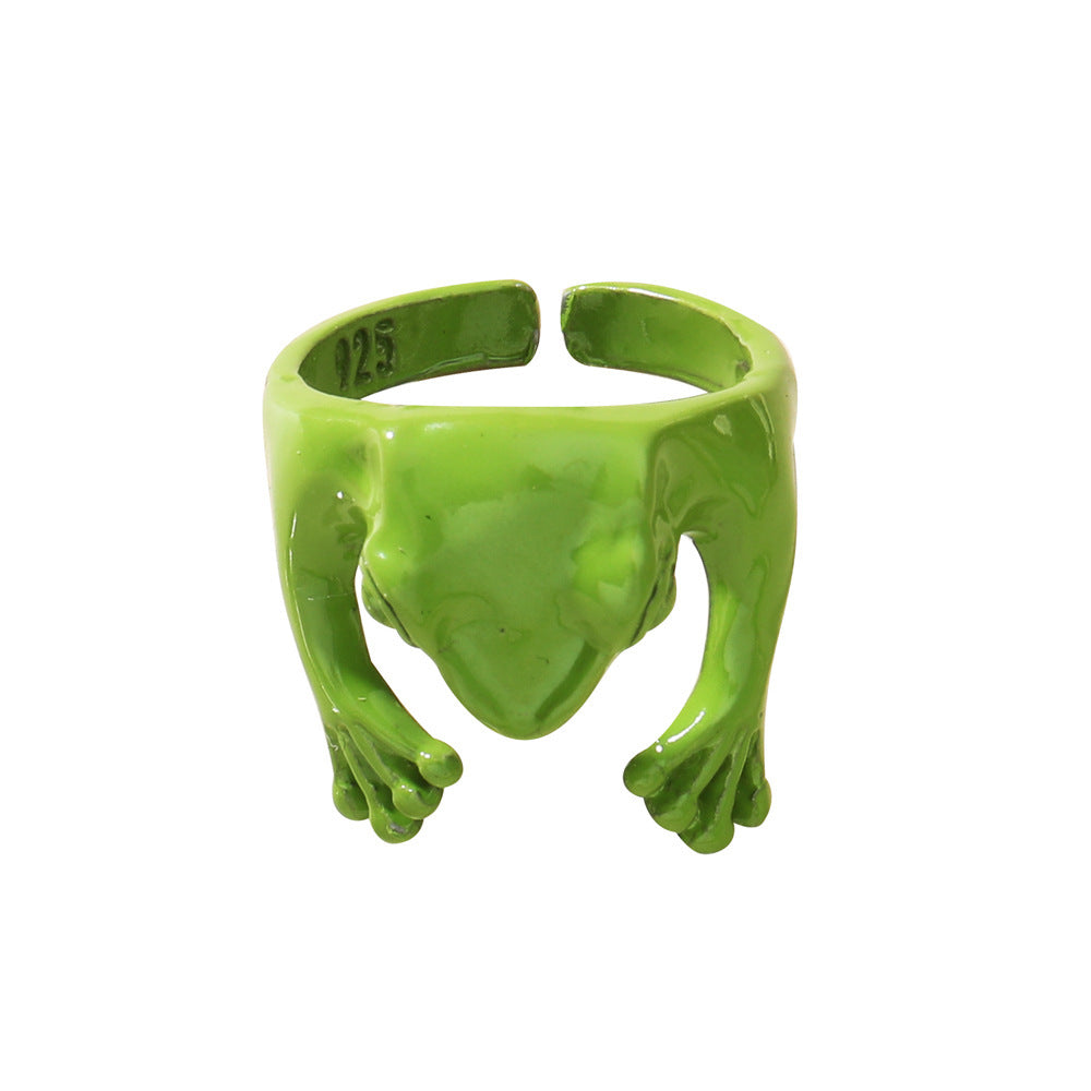 Wholesale frog  retro do old animal ring