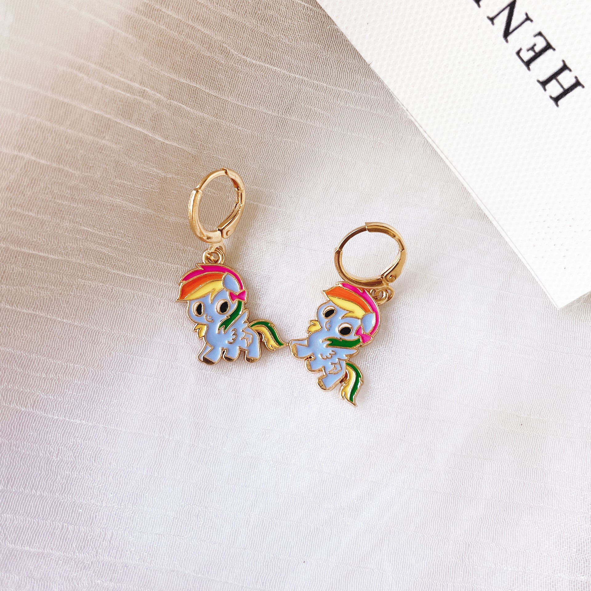 Wholesale Cartoon Cute S925 Silver Needle Earrings ACC-ES-Yijia005