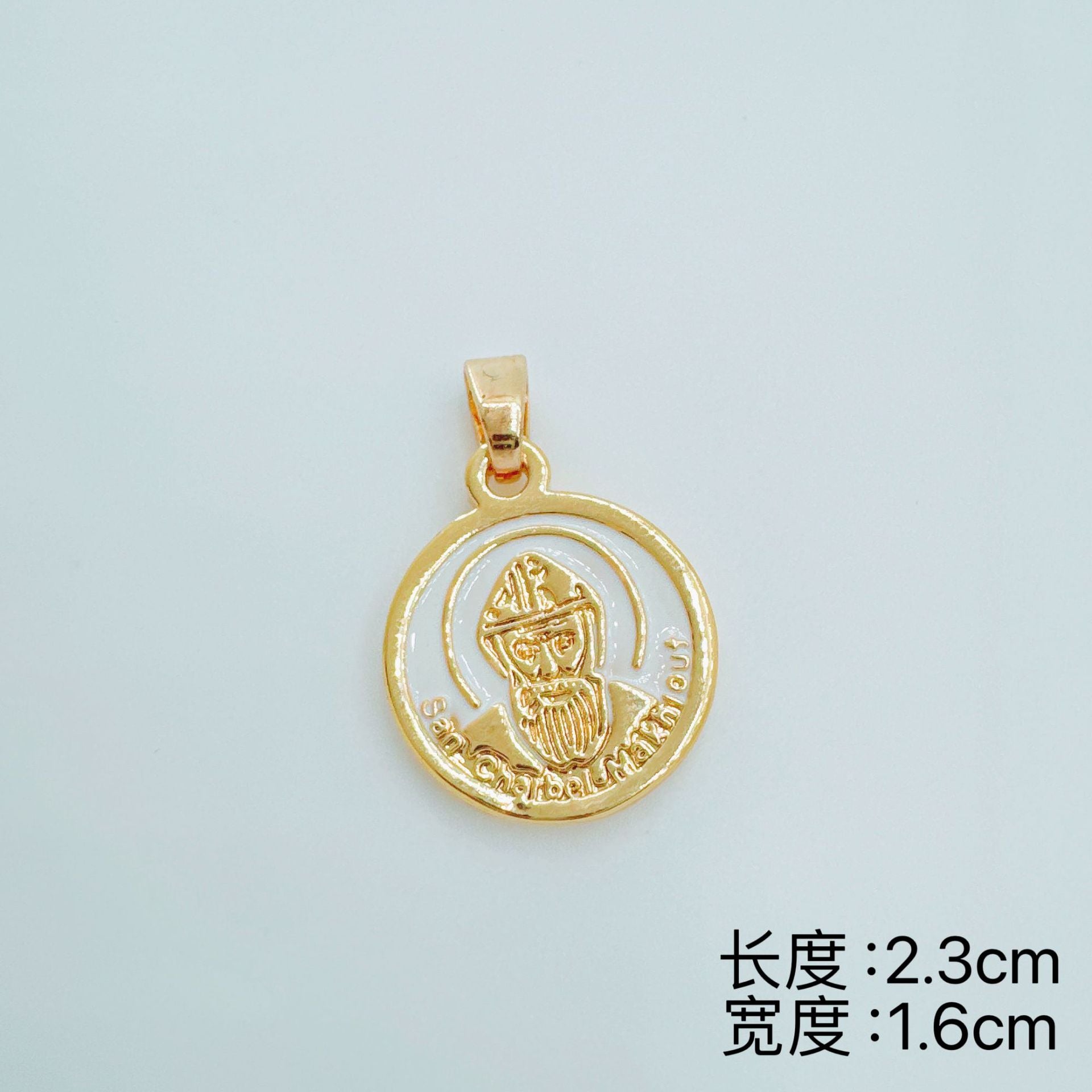 Wholesale Ocean Marine Pendant Necklace Gold Plated Copper Zircon Seashell Mermaid Tail Jewelry Accessory